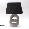 Amphora Lamp - Grey | Table Lamp in Lamps by niho Ceramics. Item made of stoneware works with modern style