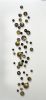"Zen" Series  Gold and Palladium | Sculptures by Debra Steidel. Item composed of ceramic in contemporary or japandi style