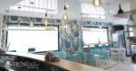 Tropical Turquoise | Wallpaper in Wall Treatments by Affreschi & Affreschi. Item composed of paper