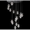 QZ0320 SPINN | Chandeliers by alanmizrahilighting | New York in New York. Item composed of steel & glass