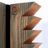 Sawtooth Tower | Sculptures by Bradley Duncan Studio | Indie Congress, Ace Hotel Theater DTLA 2019 in Los Angeles. Item made of wood