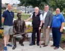 Abraham Lincoln and the Union Pacific Railway | Public Sculptures by Sutton Betti