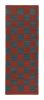 Vintage Persian Kilim Runner in Red & Blue Checkerboard | Area Rug in Rugs by Rug and Kilim
