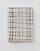 Brown White Linear 2022 | Oil And Acrylic Painting in Paintings by Terri Brooks. Item composed of canvas in minimalism or contemporary style