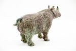 Rhinoceros | Sculptures by Lawrence & Scott. Item composed of bronze