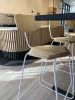 Bespoke Chook chairs, Perch benches, Fluted bar facing, Menu boards | Dining Chair in Chairs by Housefish | Chook Charcoal Chicken in Denver. Item composed of wood & metal