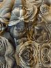 Sepia Roses Lampshade | Pendants by Ri Anderson. Item made of aluminum