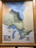 Map of Ontario at the Legislative Assembly of Ontario | Wall Sculpture in Wall Hangings by Murals By Marg | Legislative Assembly of Ontario in Toronto