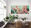 Waving flowers | Oil And Acrylic Painting in Paintings by Art by Geesien Postema. Item composed of canvas in contemporary or country & farmhouse style
