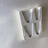 ‘Cede’ | Wall Sculpture in Wall Hangings by Greyya Jay. Item made of wood with cement