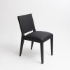 om5.1 Upholstered black ash contemporary Chair. SET OF 2 | Dining Chair in Chairs by mjiila design furniture. Item composed of wood and fabric in minimalism or contemporary style