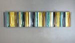 Modern wall art Fused glass wall art Wall panels | Glasswork in Wall Treatments by Jullia Tyasko. Item composed of wood & glass compatible with contemporary and modern style