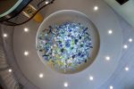 L’eau de Vie | Chandeliers by April Wagner, epiphany studios | The Inn At Harbor Shores in Saint Joseph. Item composed of glass