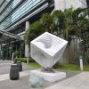 Cube | Public Sculptures by Radoslav Sultov - Sculpture. Item composed of marble