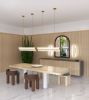 SOLID WALNUT with VELVET DINING CHAIR NAMI | Chairs by HACHI COLLECTIONS. Item composed of walnut & fabric