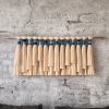 Horizon wall hanging | Macrame Wall Hanging in Wall Hangings by Mila MLcreation. Item made of cotton works with boho & art deco style