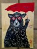La oveja negra | Oil And Acrylic Painting in Paintings by Elena Parau