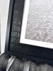 Framed Croc-Embossed Leather Mat Board | Custom Sizing Avail | Decorative Frame in Decorative Objects by Metal Mingle Studio. Item made of metal with leather works with eclectic & maximalism & art deco style
