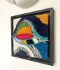 Small Dream Wave I | Tapestry in Wall Hangings by Atelier Taftique. Item made of wood with canvas works with boho & contemporary style