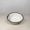 Set of 3 Small modern cotton rope bowls - Black, Tan, Grey | Decorative Bowl in Decorative Objects by Crafting the Harvest. Item made of cotton works with boho & contemporary style