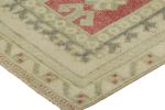 Vintage Turkish Rug in Beige and Cream with Geometric | Area Rug in Rugs by Rug and Kilim