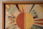 Summer Solstice No. 1 Ceramic Wall Art | Mosaic in Art & Wall Decor by Clare and Romy Studio. Item composed of stoneware in boho or mid century modern style