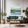 Marsh Landing | Oil And Acrylic Painting in Paintings by Victoria Primicias. Item made of wood & canvas compatible with contemporary and coastal style