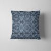 DIAMOND WAVE - DENIM | Pillow in Pillows by Sara Touijer. Item composed of cotton