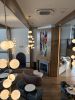 Reflections Wall Hanging can be custom made alternate sizes | Tapestry in Wall Hangings by Leisa Rich | Allred Hotel in Newport. Item composed of fabric and fiber