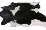 Rug & Kilim’s Contemporary Cowhide Rug in Black and White | Area Rug in Rugs by Rug and Kilim