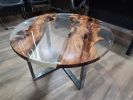 clear epoxy coffee table | Tables by furnishing and decors