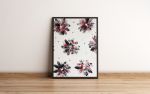 Flower Repeat *unframed | Prints by Scorparium by Victrola Studio. Item composed of paper in minimalism or contemporary style