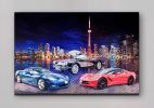Untitled (Cars) - oil painting | Oil On Canvas in Paintings by Melissa Patel | Coliseum Auto Sales on Weston in Toronto