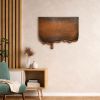 Melting Copper Wall Art Sculpture | Wall Sculpture in Wall Hangings by Element 29 Metalcraft. Item made of copper works with minimalism & contemporary style