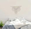 Cream Bohemian Wall Hanging | Macrame Wall Hanging in Wall Hangings by Q Wollock. Item composed of cotton