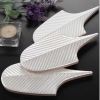 Leaf Tile, Handmade Ceramic Tile | Tiles by MF Art Ceramic. Item composed of cement