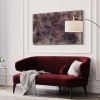 Ocean Mist-BK Canvas Print | Prints in Paintings by MELISSA RENEE fieryfordeepblue  Art & Design. Item composed of canvas in contemporary or eclectic & maximalism style