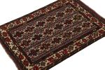 Vintage Baluch Afghan rug in Red, Beige, Blue & Brown | Area Rug in Rugs by Rug and Kilim