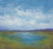 Group of small framed landscape paintings | Oil And Acrylic Painting in Paintings by Victoria Veedell. Item made of synthetic