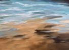 Blue Beyond - Abstract Seascape Painting on Canvas | Oil And Acrylic Painting in Paintings by Filomena Booth Fine Art. Item made of canvas works with contemporary & coastal style