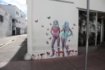 Girl Power 1 | Street Murals by Tina Psoinos art + photography. Item made of synthetic