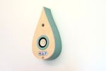 Teardrop Speaker | Media Console in Storage by Salad Design/Matt Jabloner/Big Valley. Item made of birch wood with fabric works with boho & coastal style