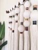 Fiber Pearls Banbas sculpture - Macrame Wall hanging | Wall Hangings by HILO Fiber Art. Item composed of cotton and fiber