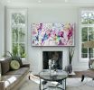 Rubans Et Noeuds De Corset | Oil And Acrylic Painting in Paintings by Darlene Watson Abstract Artist. Item made of canvas with synthetic