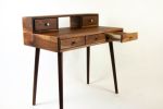 La Huche All Walnut | Desk in Tables by Curly Woods. Item made of oak wood works with mid century modern style