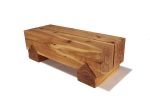 Hercules II Bench | Benches & Ottomans by Eugene Stoltzfus | Private Residence - Keezletown, VA in Keezletown. Item made of wood
