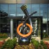Legacy | Public Sculptures by Innovative Sculpture Design | The Pointe Brodie Creek Apartments in Little Rock. Item made of steel