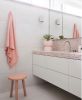 Side Table in Nude | Tables by Tina Frey. Item made of synthetic