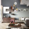 Napa 5 Art Glass Pendants Chandelier in Mixed Colors | Pendants by Galilee Lighting. Item made of metal with glass works with contemporary & modern style