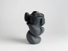 Hold You On My Shoulders | Abstract Figurative Sculpture | Sculptures by Art Larger Than Me by Daren Todd. Item composed of stone in contemporary or modern style